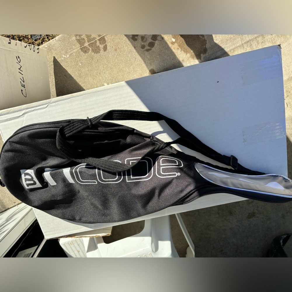 Wilson Black N Code Tennis Racket Case